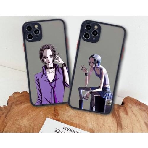 Anime NaNa Osaki Phone Case For iphone 12 11 Pro Max Mini XS 8 7 Plus X SE 2020 XR Matte Transparent Cover