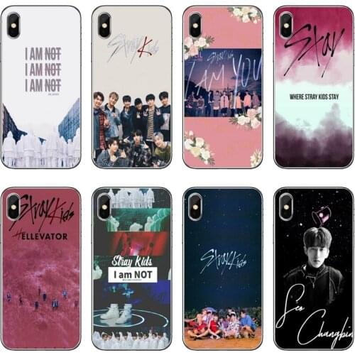 Stray Kids Korea kpop For Samsung Galaxy S10 Lite S9 S8 S7 S6 edge Plus S5 S4 Note 9 8 5 4 mini cover case