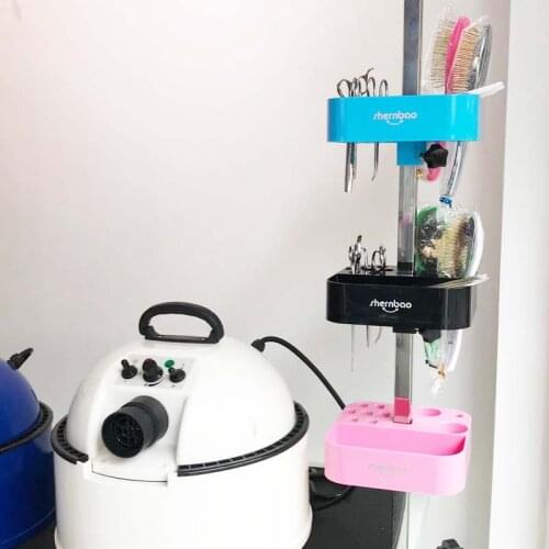 Pet grooming tools Tool Plastic Storage Box On the bracket for Pet Grooming Table Scissors Dog Comb Boxes