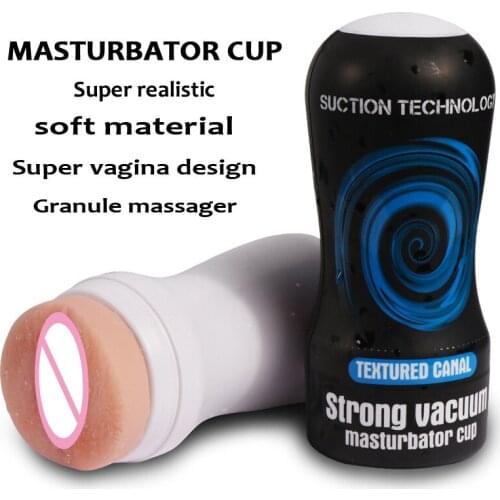 Artificial vagina pocket pussy penis suck massage realistic soft anal masturbator vagina sex male adult toy angel sex toys world