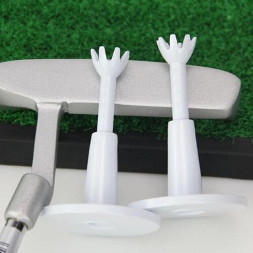2Pcs Outdoor Golfer Practice Golf Tacks Adjustable Tees Holders Training Tools Best for all Over Sized Drivers Golf Accessories