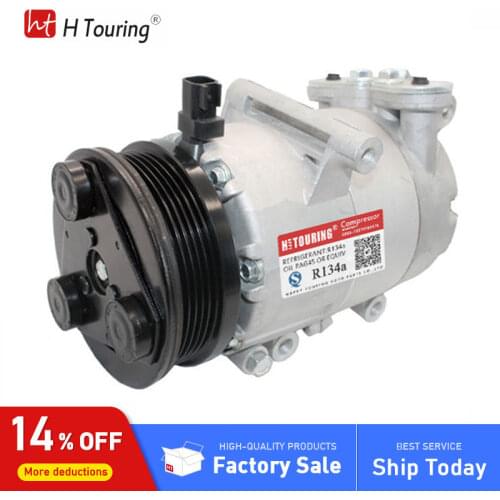 AC Compressor for Volvo S40 II MS V50 MW C30 C70 Ford Focus C-MAX 2.0 3M5H19497BC 6M5H19D629AD 351113971 1490495 1428475 1368905