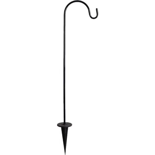 Shepherds Hook Shepherds Crook Metal Stake Stand for Garden Lanterns Weddings Plant Baskets Courtyard lawn retro hooks