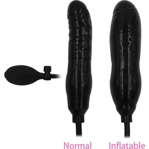 Inflatable Big Anal Extender Pump Butt Plug Dilator Erotic Adult Gay Sex Toys for Woman Vagina Men Prostate Massage Stuff Shop