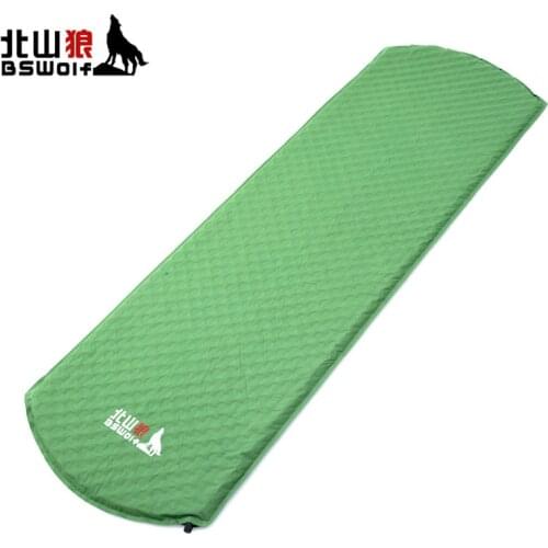 BSWolf Single Automatic Inflatable Pad Outdoor Camping Tent Tour Family Account Honeycomb Type Mattress Pad Mattress