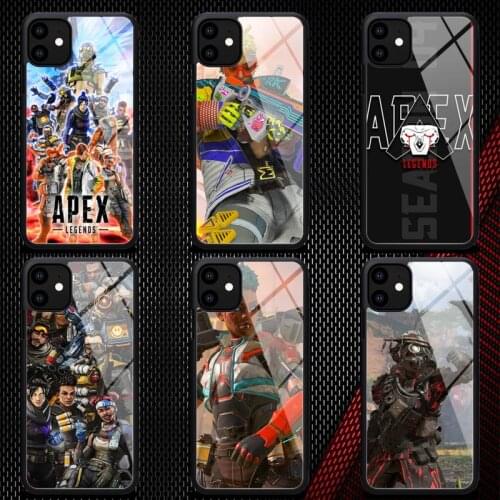 Shooting game Apex Legends Phone Case Rubber for iPhone 12 11 Pro Max XS 8 7 6 6S Plus X 5S SE 2020 XR 12Mini case