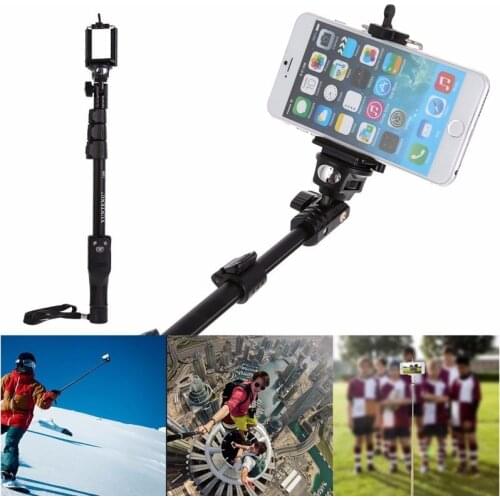Yunteng 1288 Wireless Selfie Stick Handheld Monopod+Phone Holder+Bluetooth Shutter for iPhone Xiaomi Yi Gopro Camera