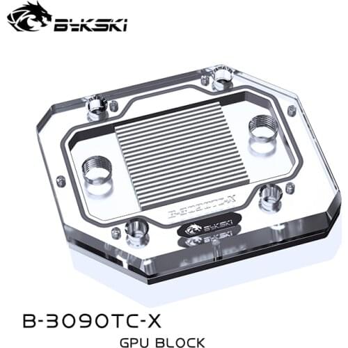 Bykski Backplate Water Block Use for RTX 3090 Series GPU / Video Card / Universal Backplate Cooling / Copper Radiator
