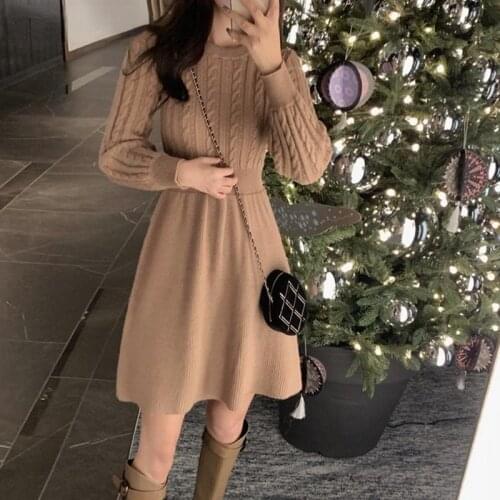 Модные вязаные платья XPAY China At AliExpress