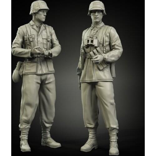1/35 Resin Model Figure GK, Unassembled and unpainted kit