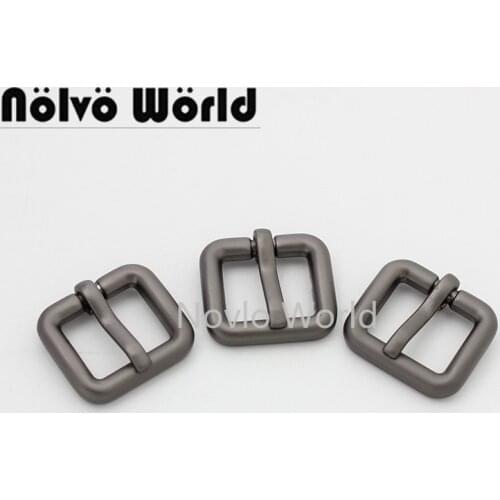 10-50 pieces Matte gun 11mm small Pin buckle regulator turnbuckle belt buckle adjust silder buckles DIY hardware accessories