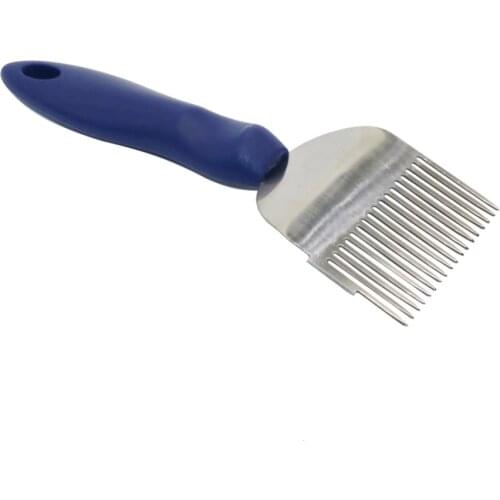 2 Pcs 18 Pin Stainless Steel Tines Comb Uncapping Needle Honey Forks Beekeeping Honey Accessories Beekeeper Tools