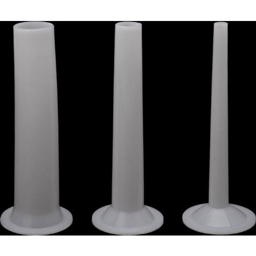 3pcs/set Food Grade Sausage Maker Funnel Filler Meat Stuffer Filling Tubes DIY