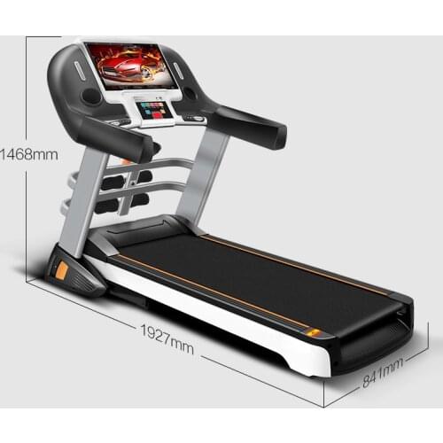Household Electric A5 Treadmill Multifunctional Walking Machine Weight Loss Folding Ultra-quiet Walking Gym Large Treadmill XB