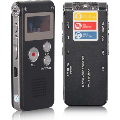 Digital Voice Recorder 8GB Audio Voice Activated MP3 Player with Android USB Port Multifunction Recorder Dictaphone with Speaker