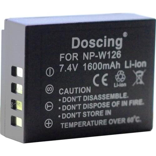 NP-W126 NP W126 Camera Battery for Fujifilm HS33 HS33 HS35 HS35 HS50 EXR XT1 XE1 XE2 XA1 XM1 XPro1 T1 E1 E2 M1 Pro1 Wholesale