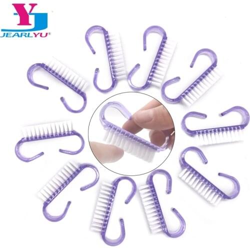 100 Pcs/lot Professional Nail Art Dust Brush Acrylic UV Gel Nail Art Dust Clean Brush Manicure Pedicure Tool Handle Nail Brushes