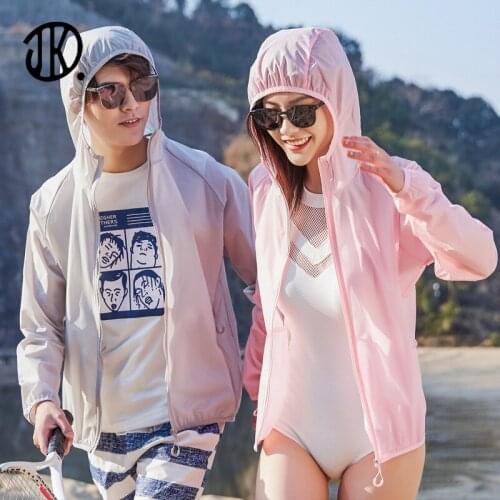 Women Men Camping Rain Sun Protection Jacket Fishing Waterproof Coats Quick Dry Hunting Clothes Zipper Windbreaker With Pockets