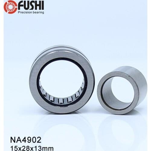 NA4902 Bearing 15*28*13 mm ( 1 PC ) Solid Collar Needle Roller Bearings With Inner Ring 4524902 4544902/A Bearing