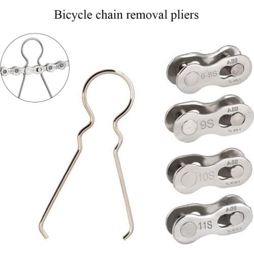 Bicycle Repair Tools 304 Stainless Steel Chain Link MTB Road Bike Chain Hooks Connecting Aid Tools