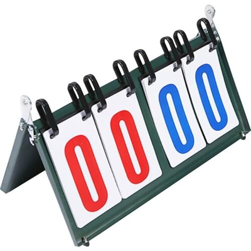 NEW Portable 4 Digit Sports Game Scoreboards Competition Score Keeper for Basketball Badminton Football Table Tennis Volleyball