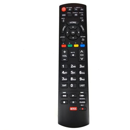 NEW N2QAYB000835 Replacement for Panasonic TV Remote Control for TC-P50ST60 TC-P60ST60 TC-L55ET60