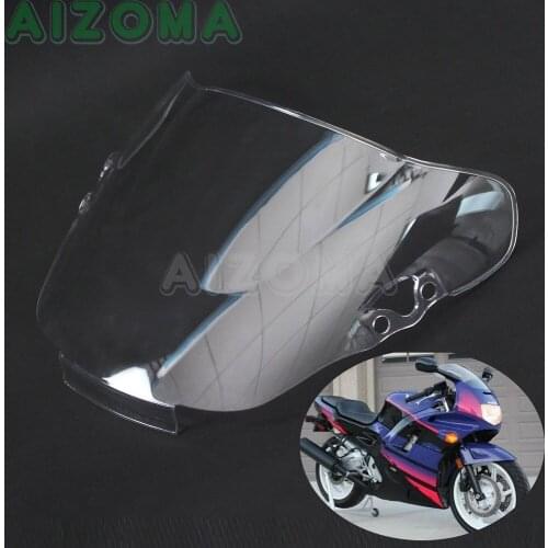 Street Motorcycle Windshield Visor Fairing for Honda CBR 600F2 CBR600F2 1991 1992 1993 1994 Clear Wind Deflector Protection