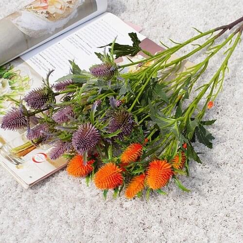 Real Looking Berry Fruit Branch Artificial Flowers For Wedding Decoration Plastic Fake Flower Fleur Artificielle Xmas Fall Decor