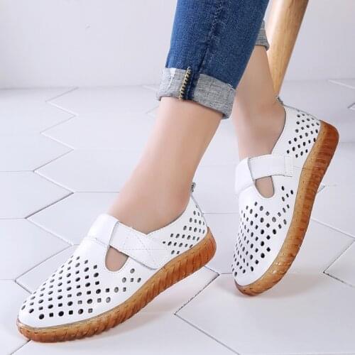 Women Sandals 2020 New Female Shoes Women Summer Wedge Comfortable Sandals Ladies Slip-on Flat Sandals