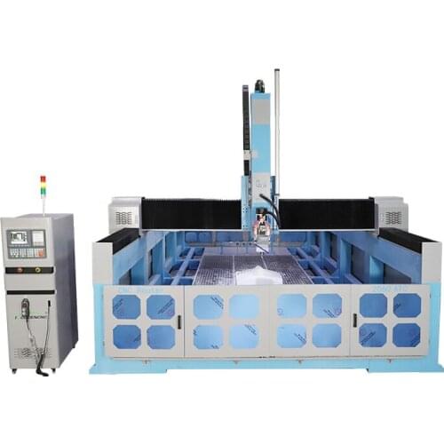 Spindle swing 4 axis cnc wood router automatic tool changer eps styrofoam foam molding carving machine for sale