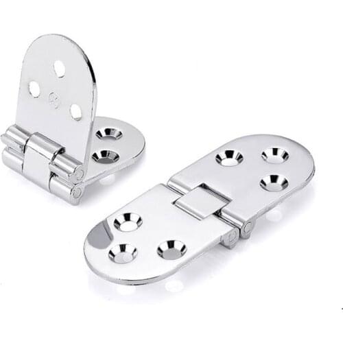 Folded Round Table Accessories Hidden Invisible 180 Degree Semicircular Mesa Hinge