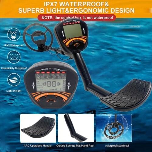 TIANXUN MD810 Metal Detector Professional Waterproof Underground Treasure Pinpointer Portable Gold Depth Detector