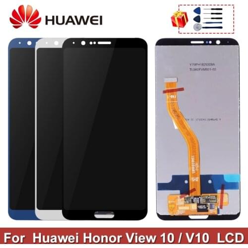 5.99" For Huawei Honor View 10 LCD Display Touch Screen Digitizer Assembly Screen Replacement Parts For Huawei Honor V10 LCD