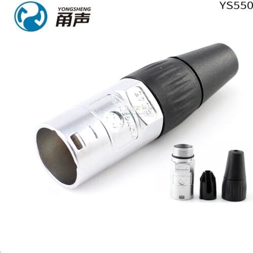 1Pcs Yongsheng YS550 Waterproof Sheath RJ45 Network Plug XLR Sheath NE8MC-1 Ethernet Shell