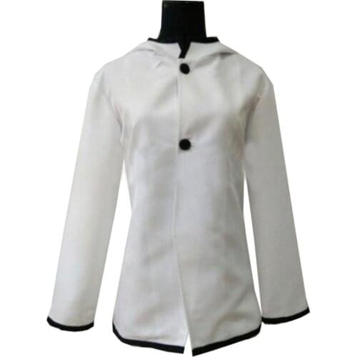 2018 DEVIL SURVIVOR 2 Kuze Hibiki White Rabbit Version Hoodie Jacket Anime Cosplay Costume Only Overcoat