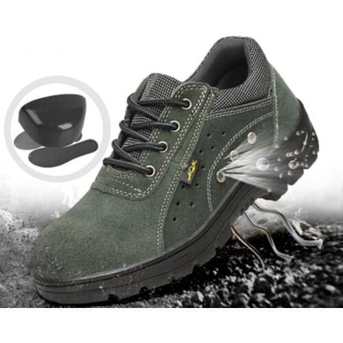 2019 New Men Warm Cotton Boots Men Daily Male Steel Toe Work Safety Shoes Lightweight Breathable Reflective Casual Shoes NOI