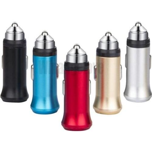 500pcs/lot 2 Ports USB Car Charger For Mobile Phone Tablet GPS Fast Charger Car-Charger Dual USB Car Phone Charger Adapter