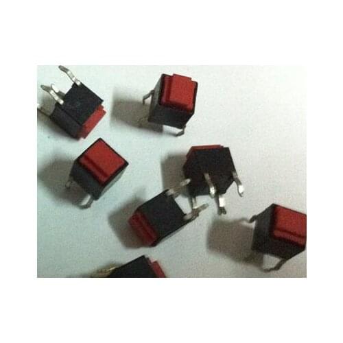 Free Shipping 20pcs/LOT Silent touch switch waterproof and dustproof silicone keypad 6*6*6.5 micro button switch