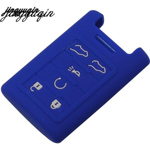 Silicone Car Key cover case shell set for Cadillac SRX XTS ATSL SLS CTS STS ATS BLS Scoupe SRX Escalade keys rubber key fob
