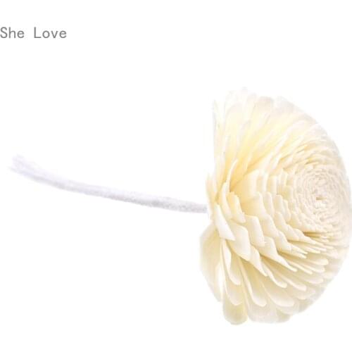Chzimade Artificial Chrysanthemum Flowers Fragrance Diffuser Wedding Party Refill Home Bedroom Decor
