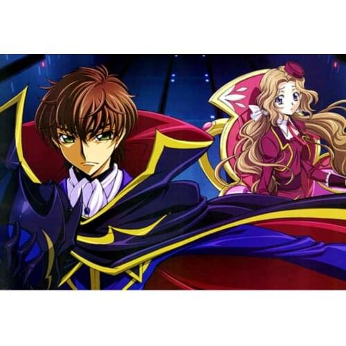 Code Geass Lelouch of the Rebellion jigsaw puzzle 1000 pieces kids Lelouch Lamperouge wooden puzzles Unzip educational toys gift