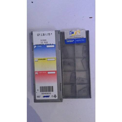 10 PCS CARBIDE INSERT GIP 2.35-1.175 IC320