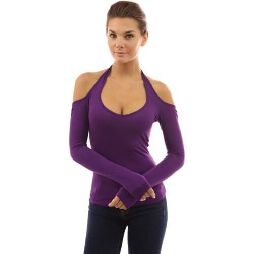 Crop Tops Promotion Hot Sale None Regular New Sexy Women Off The Shoulder Halter Tops Slim Sleeve Womens Tanktop Vest J0019