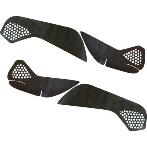 4pcs/Set Carbon Fiber Style Car Door Anti Kick Pad Sticker Trim Decoration Fit for Toyota Corolla Hatchback 2019 2020 2021