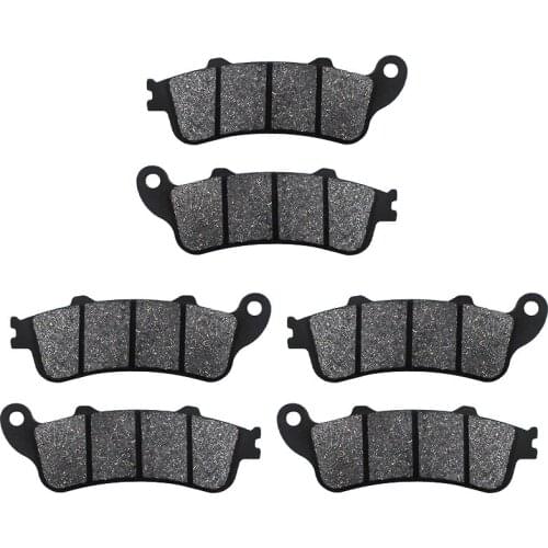 Motorcycle Front and Rear Brake Pads for HONDA VFR 800 VFR800 Interceptor 1998-2005 CB1100 SF CB 1000 SF X11 2000-2003