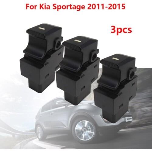 3Piece NEW Door Window Switch Window Lifter Switch For Kia Sportage 93575-1H000 935751H000 369510-1000 3695101000