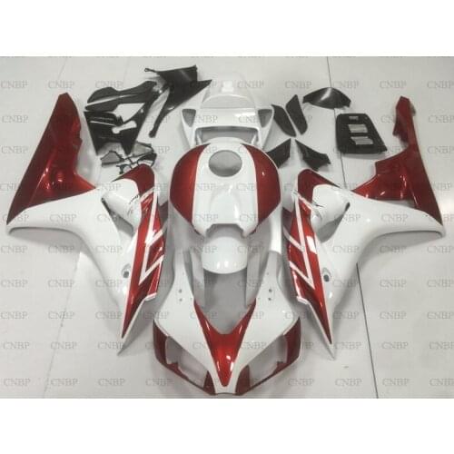 For Honda Cbr1000 RR 2006 - 2007 Plastic Fairings CBR 1000 RR 06 Abs Fairing Fireblade 06 White Orange Red Fairings