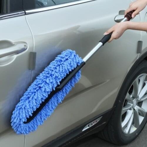 Car washing mop brush soft hair dust removal dust cleaning car cleaning supplies set artifact duster car cleaning tools