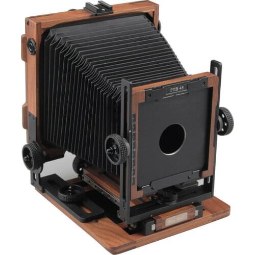 Brand New PTB45 Shen Hao Walnut Wood Field Folding 4X5" Large Format Camera