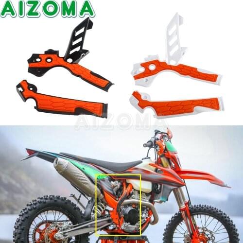 Dirt Pit Bike Enduro X-Frame Guard Protection Frame Guards Cover Motocross For SX/EXC/SXF/EXCF/XCW/XCFW 125/250/300/350/450/500